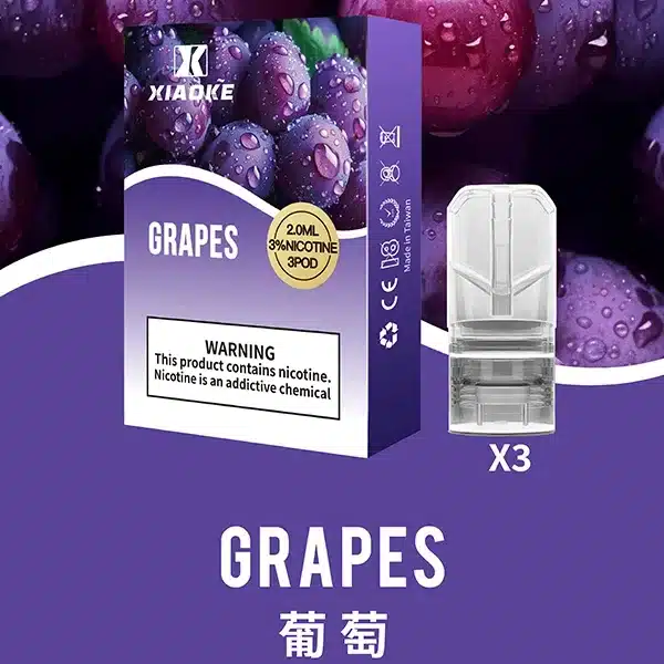 XIAOKE 梟客一代煙彈｜通用 RELX 悅刻一代主機·穩定順滑霧化體驗（買五送主機）